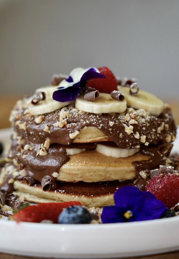 Pancake chocolat banane